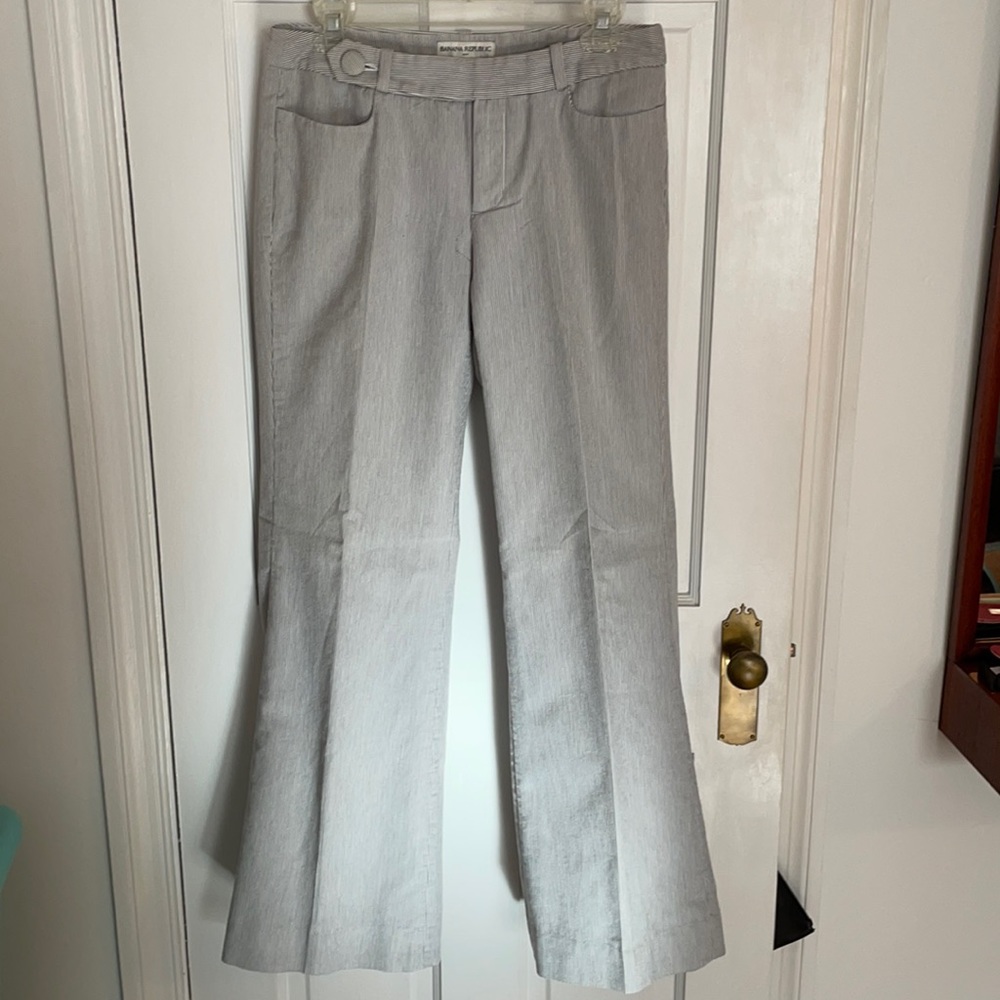 Banana Republic Seersucker trouser